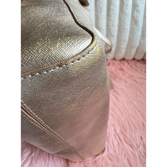Gold Michael Kors Jet Set Tote - Picture 5 of 16